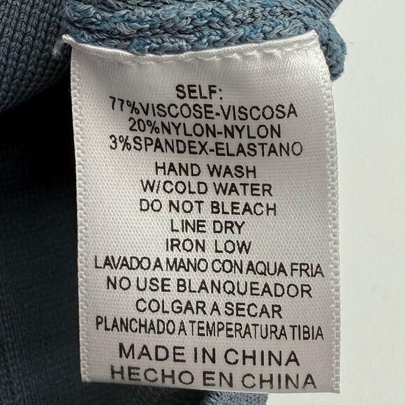 Listicle NWT Bandage Suck It All In Tank Top SageBlue Elastic Womens Size Large - Picture 7 of 8